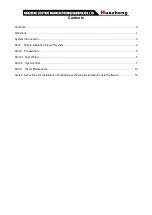 Preview for 3 page of Huazheng Electric Manufacturing HZ-600C User Manual