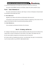 Preview for 16 page of Huazheng Electric Manufacturing HZ-600C User Manual