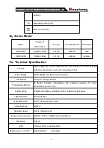 Preview for 6 page of Huazheng Electric Manufacturing HZRC 9000 User Manual