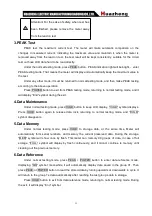 Preview for 13 page of Huazheng Electric Manufacturing HZRC 9000 User Manual