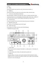 Предварительный просмотр 23 страницы Huazheng CS2670A Manual