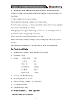 Preview for 4 page of Huazheng HZ-3110 Manual