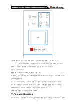 Preview for 5 page of Huazheng HZ-3110 Manual