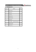 Preview for 14 page of Huazheng HZ-3110B Manual