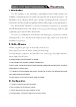 Preview for 4 page of Huazheng HZ-3150A User Manual