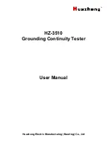 Huazheng HZ-3510 User Manual предпросмотр