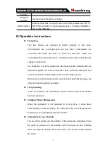 Preview for 11 page of Huazheng HZ-5100S Manual