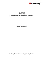 Huazheng HZ-5300 User Manual предпросмотр