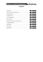 Preview for 3 page of Huazheng HZ-5300 User Manual