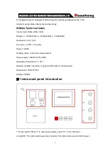 Предварительный просмотр 5 страницы Huazheng HZ-5300 User Manual