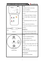 Preview for 6 page of Huazheng HZ-8600 Manual