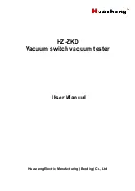 Huazheng HZ-ZKD User Manual предпросмотр