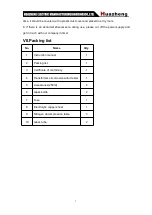 Preview for 10 page of Huazheng HZ2831 Manual