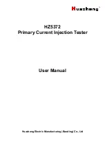 Предварительный просмотр 1 страницы Huazheng HZ5372 User Manual