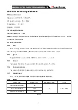 Preview for 4 page of Huazheng HZ7411 User Manual