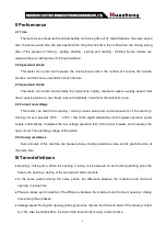 Preview for 5 page of Huazheng HZ7411 User Manual