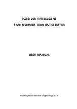 Preview for 1 page of Huazheng HZBB-10B-1 User Manual