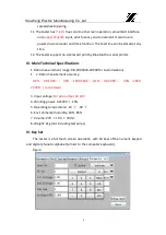 Preview for 7 page of Huazheng HZBB-10B-1 User Manual