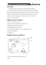 Предварительный просмотр 4 страницы Huazheng HZDL-1000A User Manual