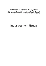Preview for 1 page of Huazheng HZGZ-IV Instruction Manual