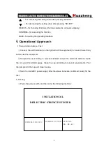 Предварительный просмотр 6 страницы Huazheng HZJQ-3 Manual