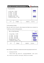 Предварительный просмотр 10 страницы Huazheng HZJQ-N1 Manual