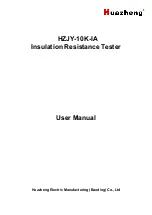 Huazheng HZJY-10K-IA User Manual предпросмотр