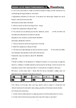 Предварительный просмотр 9 страницы Huazheng HZJY-10K-IA User Manual