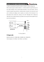 Предварительный просмотр 10 страницы Huazheng HZJY-10K-IA User Manual