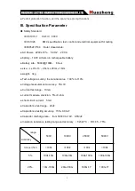 Preview for 6 page of Huazheng HZJY-5K-I Manual