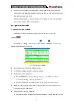 Предварительный просмотр 8 страницы Huazheng HZNZ-100 Manual