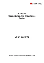 Предварительный просмотр 1 страницы Huazheng HZRG-III User Manual