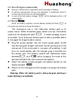 Preview for 31 page of Huazheng KH530 User Manual