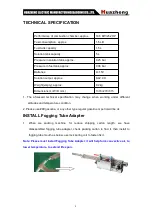 Предварительный просмотр 5 страницы Huazheng TS-35A Manual