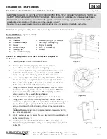 Hubbardton Forge 30-5615 Installation Instructions предпросмотр