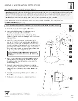 Preview for 3 page of Hubbardton Forge 302570 Assembly/Installation Instructions