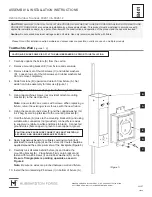 Предварительный просмотр 3 страницы Hubbardton Forge 302610 Assembly/Installation Instructions