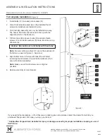 Preview for 6 page of Hubbardton Forge 302620 Assembly/Installation Instructions