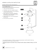 Preview for 4 page of Hubbardton Forge Erlenmeyer Dark Sky Assembly/Installation Instructions