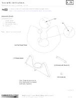 Preview for 4 page of Hubbardton Forge Mobius 23-4505 Assembly Instructions Manual