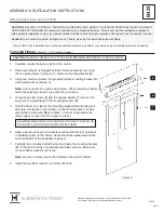 Preview for 3 page of Hubbardton Forge Shard Outdoor Sconce XL 302518 Assembly/Installation Instructions