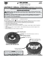 Hubbel KIM LIGHTING LIGHTVAULT LTV50 Series Installation Instructions preview