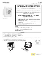 HUBBELL LIGHTING Compass tradeSELECT CJB Quick Start Manual preview