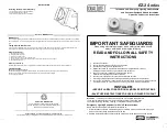 HUBBELL LIGHTING Dual Lite EZ-2 Series Installation, Operation And Service Instructions preview