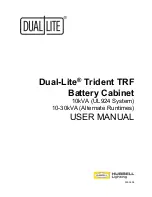 HUBBELL LIGHTING Dual-Lite Trident TRF Series User Manual предпросмотр