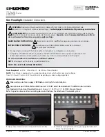 Preview for 1 page of HUBBELL LIGHTING Kim Lighting Floodlight Installation Instructions Manual