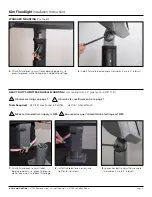 Preview for 2 page of HUBBELL LIGHTING Kim Lighting Floodlight Installation Instructions Manual