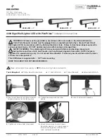 HUBBELL LIGHTING KIM LIGHTING PicoPrism 4348 LED Installation Instructions предпросмотр