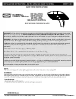 Preview for 1 page of HUBBELL LIGHTING MATRIX Series Installation Instructions