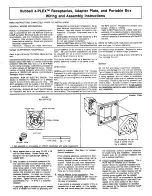 Hubbell 4-PLEX Wiring And Assembly Instruction preview